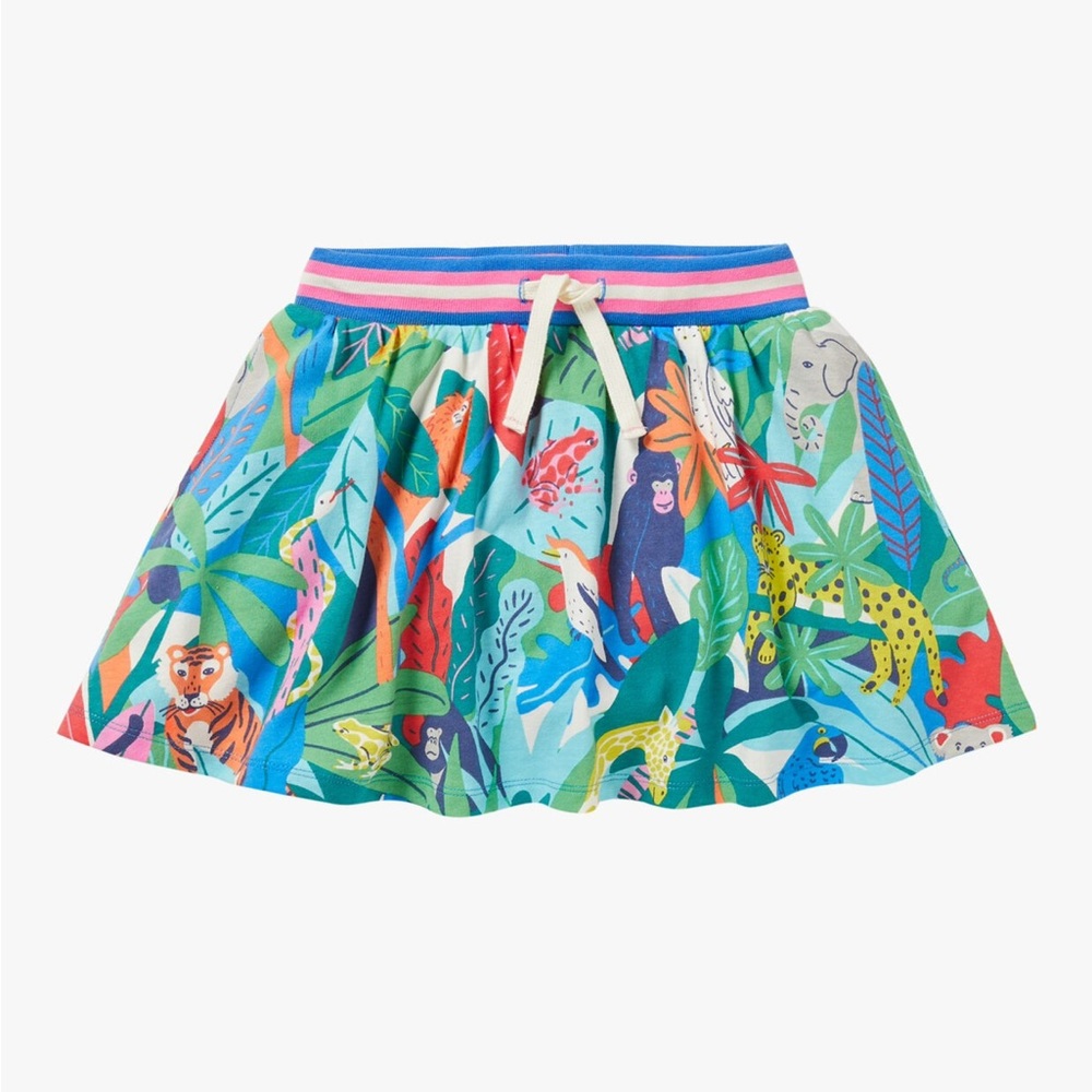 Mini Boden Jungle Skort size 13-14